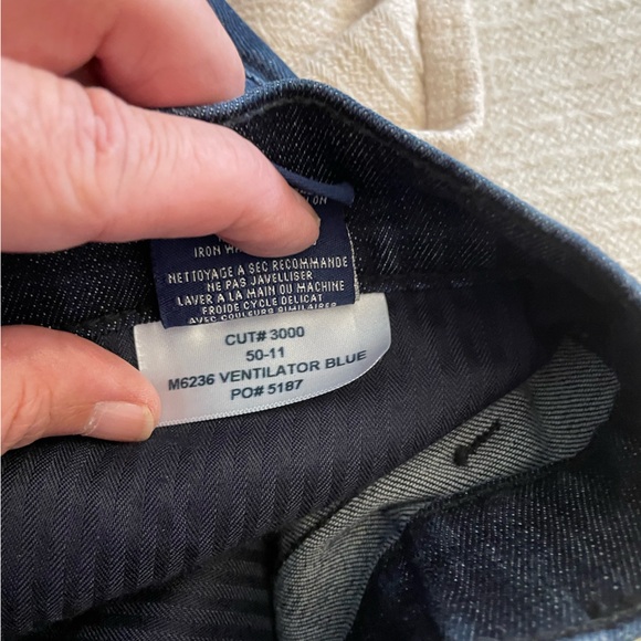 Mens jeans by Fidelity. Waist size 34”. Color is Blue. - Picture 6 of 7